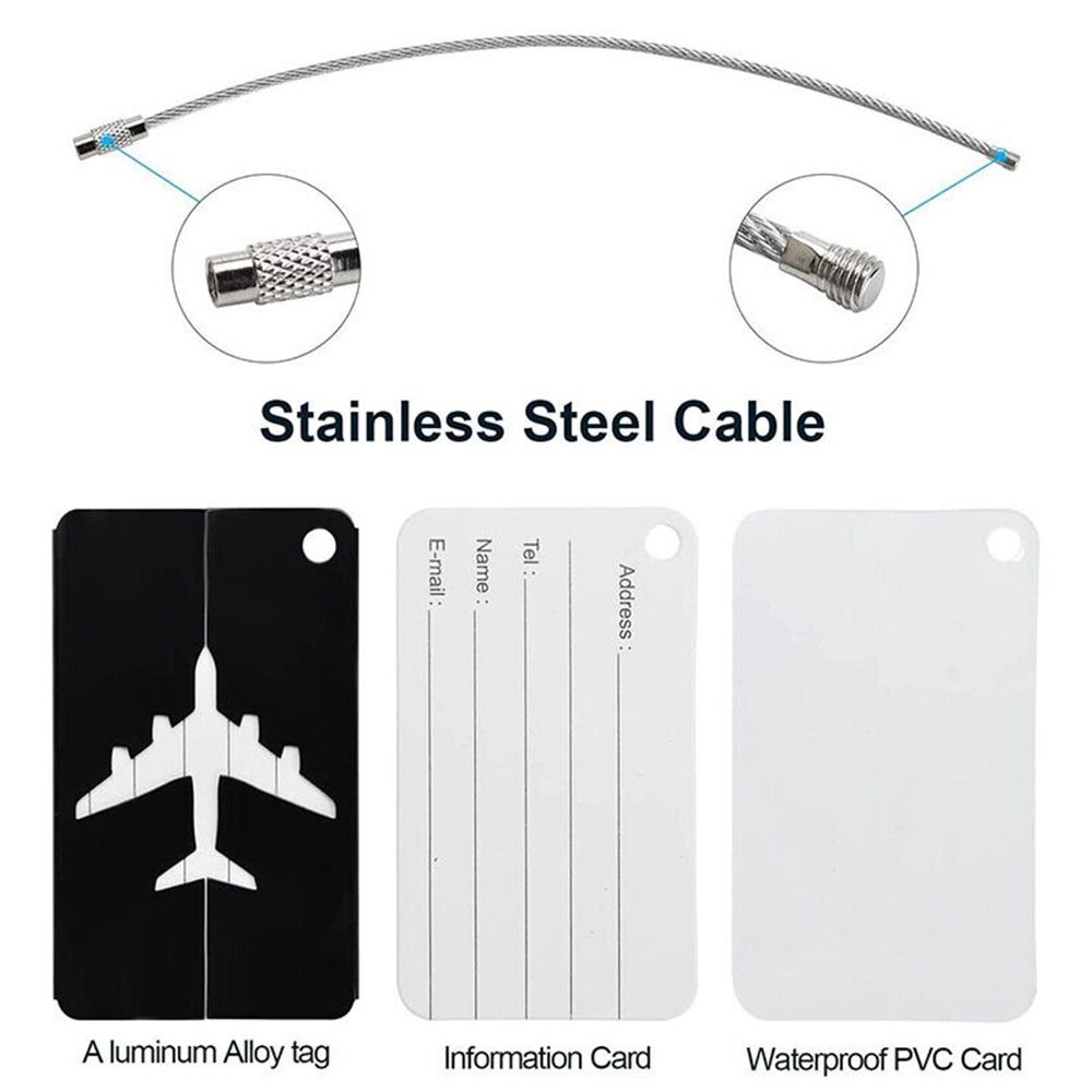 Etichette per bagagli da viagg - Travel Luggage Set recensione e prezzo