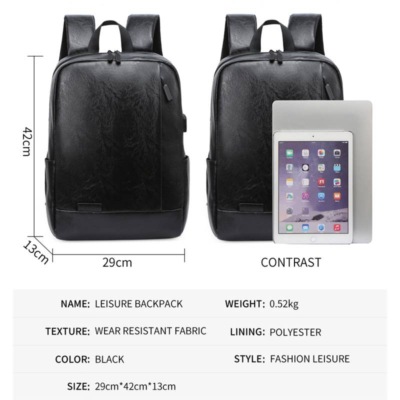 Zaino da uomo alla moda in pel - Leather Briefcase recensione e prezzo