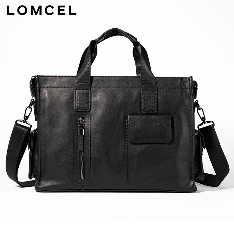 LOMCEL P116, borsa alla moda i - Leather Briefcase recensione e prezzo