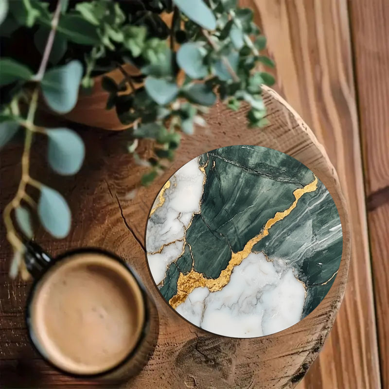 4 sottobicchieri stampati con  - Marble Coaster Set recensione e prezzo