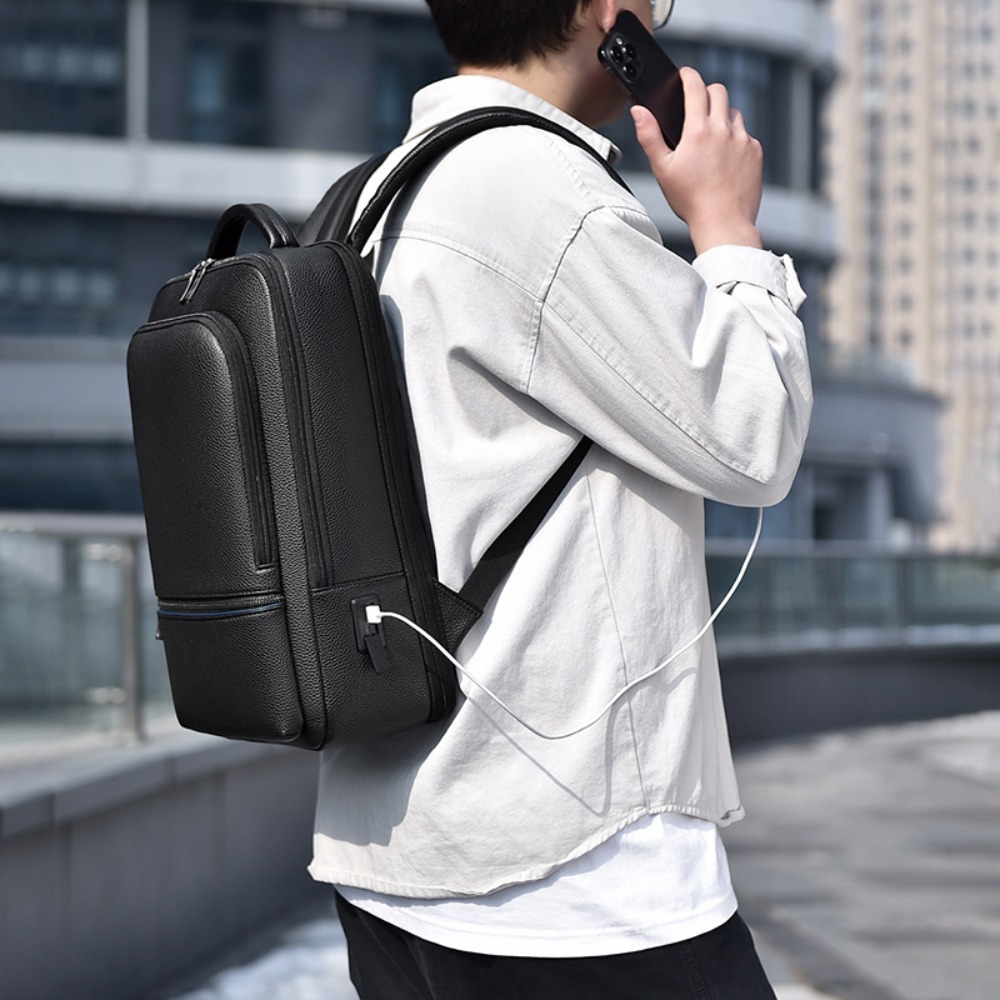 Zaino da uomo in pelle PU con  - Leather Briefcase recensione e prezzo