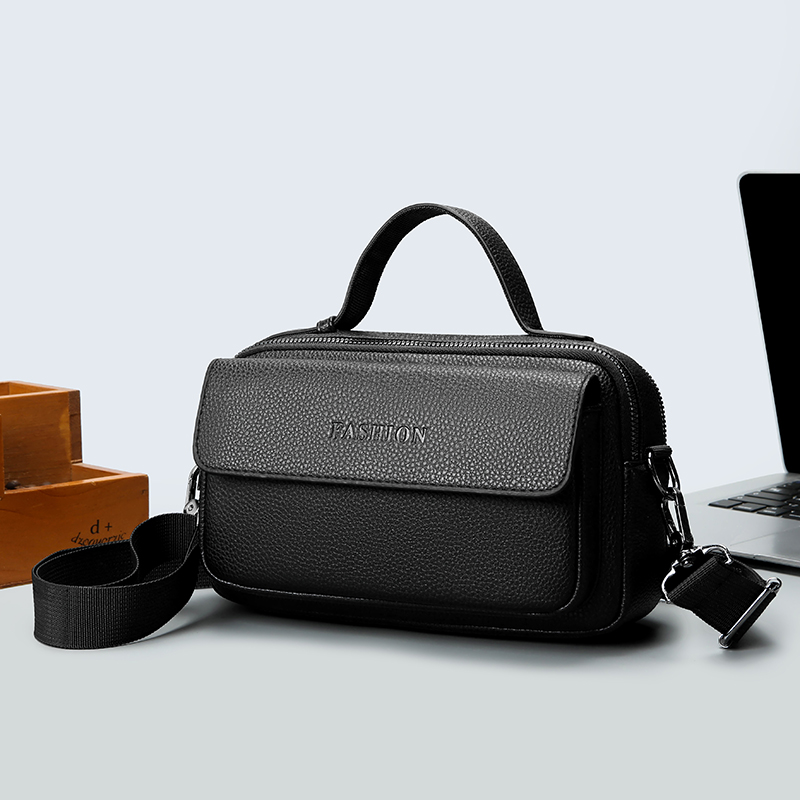 2026 Nuova Borsa a Tracolla in - Leather Wallet Men recensione e prezzo