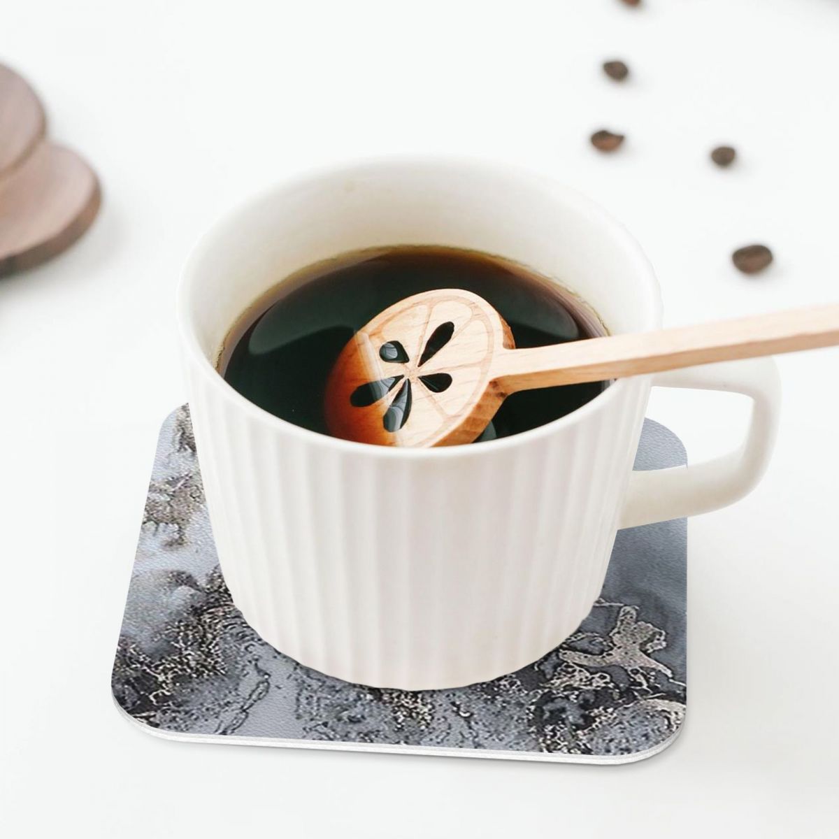 Sottobicchieri in marmo grigio - Marble Coaster Set recensione e prezzo