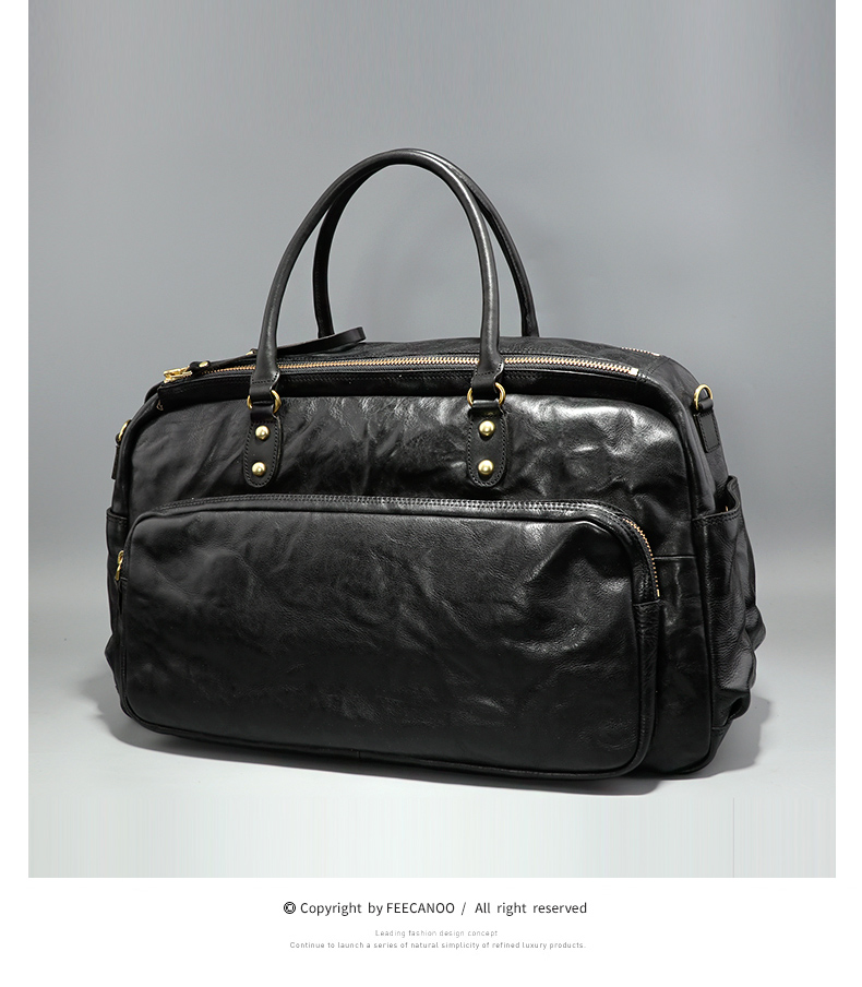 Nuova Borsa da Viaggio per Uom - Leather Briefcase recensione e prezzo