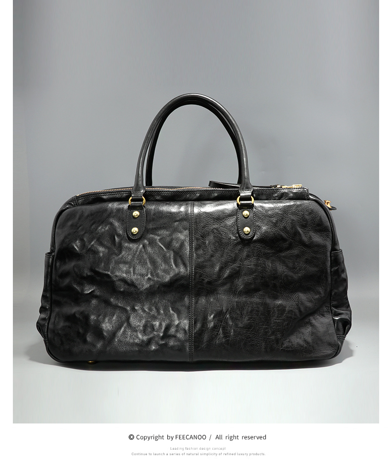 Nuova Borsa da Viaggio per Uom - Leather Briefcase recensione e prezzo